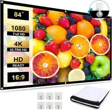 84" Beamer Leinwand Tuch