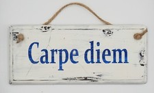 Carpe Diem ""Seize the day""