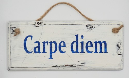 Carpe diem seize the - carpe, day"