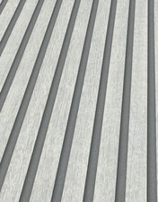 Tapete Holzoptik Braun 3D