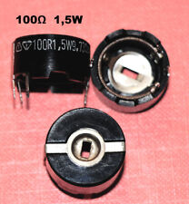 100 Ohm 1,5W lin 1 Trimm Potentiometer Drehwiderstand Poti Widerstand NEU wertig