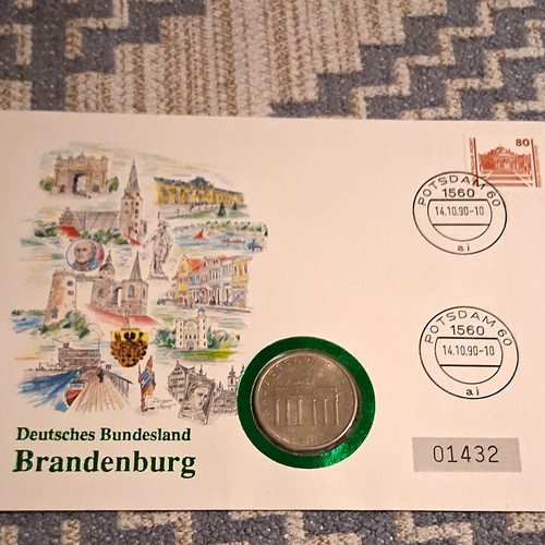 Numisbrief brandenburg potsdam - numisbrief,