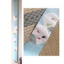 Kyoto Wandteppich Handgemalt