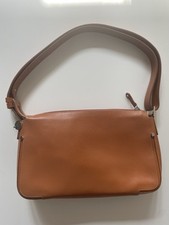 Lamarthe Paris, Schultertasche, Hellbraunes Leder *unbenutzt*