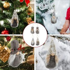 4 stücke Weihnachten Gnome Hängende Anhänger Weihnachten Hängende Verzierung