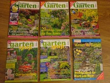 6x Gartenzeitschrift