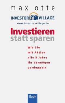 Investieren statt sparen wie - investieren,