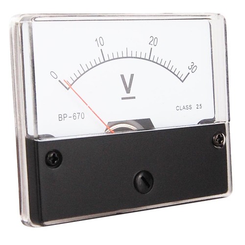Einbau messinstrument 30 v - einbau,