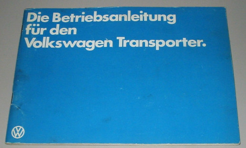 Betriebsanleitung - , vw