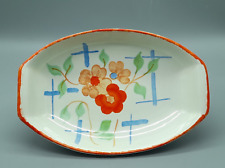 Villeroy & Boch Torgau Schale Schüssel Keramik Art Deco 1930 Blumendekor