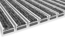 Eingangsmatte 12 mm ,Aluminium,Fußabstreifer,Sauberlaufzone auf Maß angefertigt