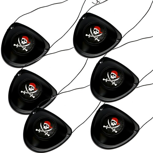 6er set piratenklappe - 6er,