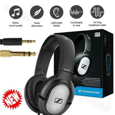 Sennheiser HD 206 Stereo WIRED Kopfhörer Ohrhörer Over Ear Schwarz