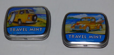 3 Stück schöne Blechdose Travel Mint Pfefferminz Pastillen Motiv VW T2 - US Car
