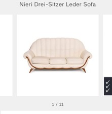 Designer Sofas Nieri echtleder