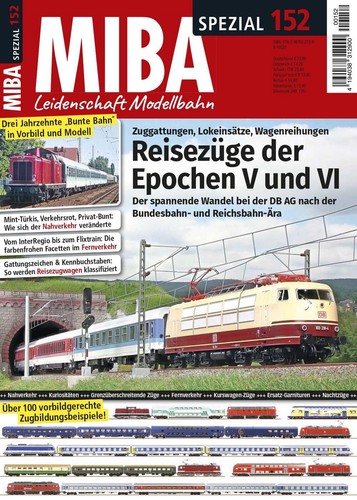 Miba spezial 152 - -, reisezüge