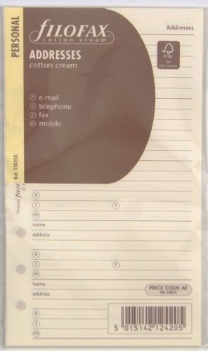 Filofax einlage personal - filofax,