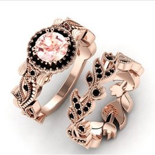 Floral Leaf Design Ring in