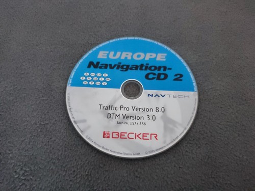 Navigation becker traffic - cd,
