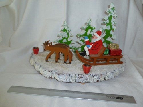 Kerzenhalter weihnachtsmann - kerzenhalter,