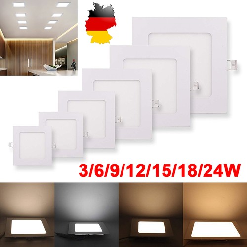 10x led panel einbaustrahler - led,