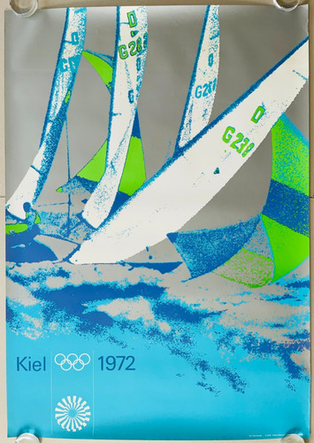 Plakat poster segeln - din, a0