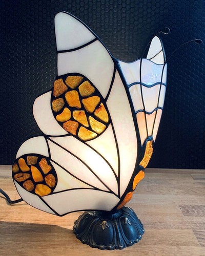 Schmetterling bernsteinlampe - schmetterling,
