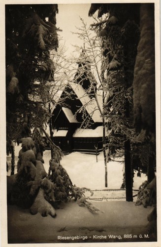 Riesengebirge kirche wang im - riesengebirge,,