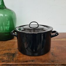 B1173 Großer Emaille Kochtopf