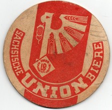 Alter VK Bierdeckel,dicker Bierfilz Zwickau