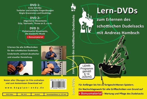 Dudelsack lern dvds - dudelsack,