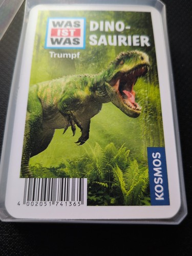 Dinosaurier trumpfspiel - 1x,