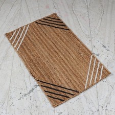 Teppich 100% Baumwolle & Jute