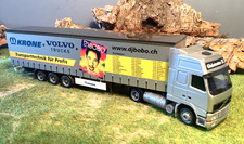 AWM LKW Sattelauflieger Spedition Krone Dj Bobo Tour Truck Volvo Zugma. 1.87 H0