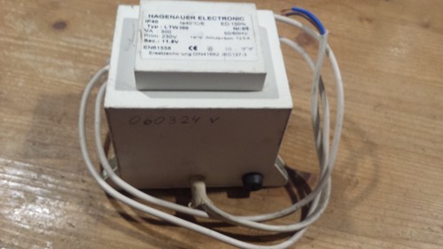 Trafo 12v 300w hagenauer - 12v,