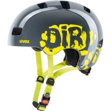 UVEX Kid 3 dirtbike grey-lime