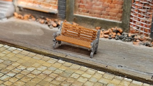 Stück parkbank 87 - stück, 1:87