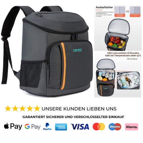 Kühler rucksack 28l mit - rucksack,