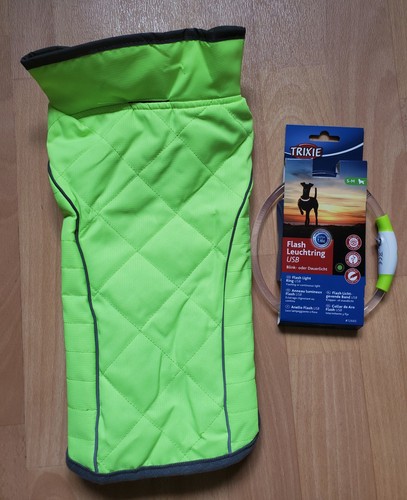 Hundejacke hundemantel grün - hundejacke,