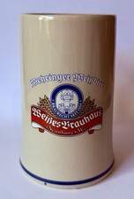 Bierkrug 0,5 l Mehringer Weißbier, Weißes Brauhaus Neunburg v.W.