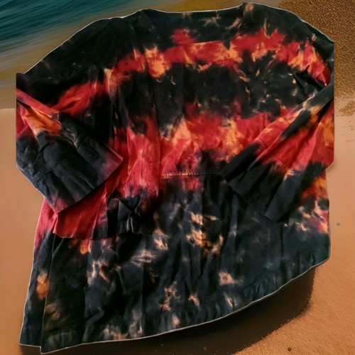 Lagenlook batik shirt - lagenlook,