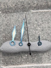 #1557 ORIGINAL CARTIER CAL. 616 ZEIGERSATZ ZEIGER HANDS MONDPHASE PASHA BLAU