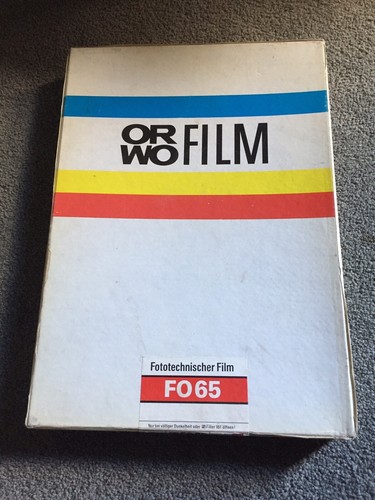 Orwo film 24x30 - ,