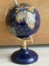 Edelstein Globus Deko