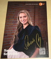 Sarah Schreiber Original signierte Autogrammkarte Autogramm Bares für Rares #25