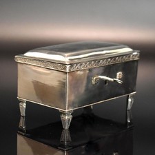 alte Silber Zuckerdose