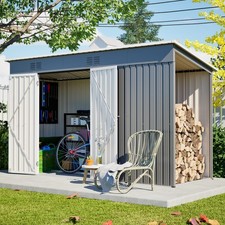 10x4ft Brennholzunterstand