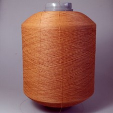 (4,06€/kg) Polyester Beilaufgarn orange Garn Stricken Konen Wolle 1,7kg / R436