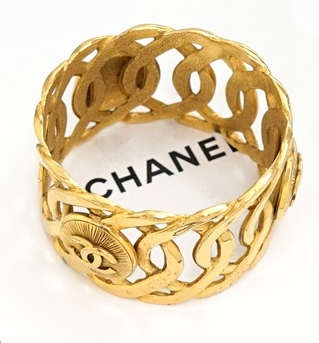 Chanel logo runder armreif - cc,