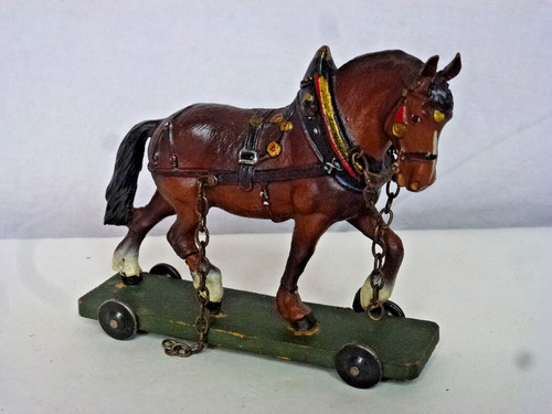 Zugpferd aus masse für ein - -,